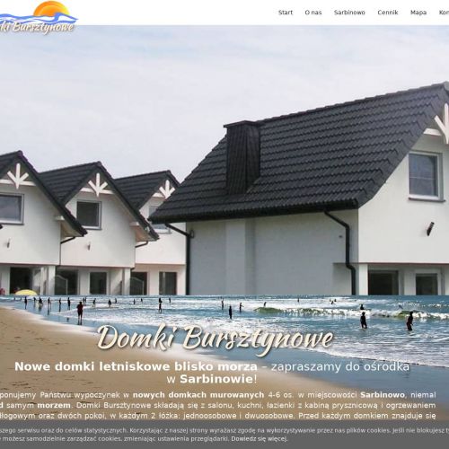 Domki blisko morza sarbinowo