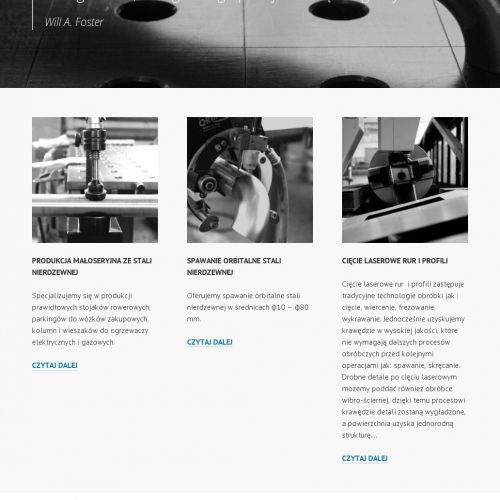 Głogów - cięcie laserowe rur