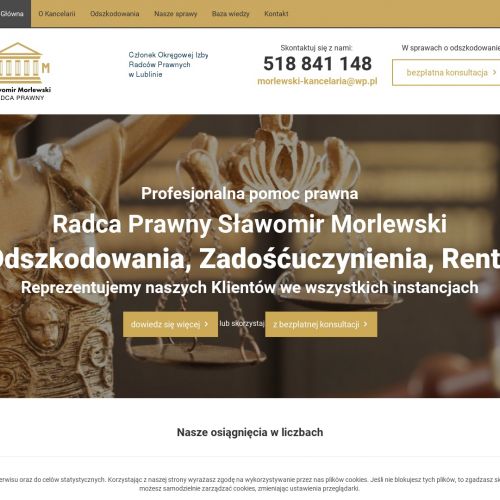 Skuteczny radca prawny od odszkodowań w Kielcach