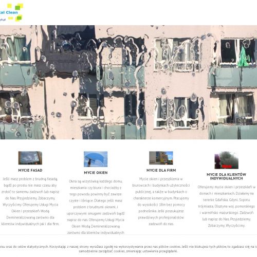 Mycie wodą demineralizowaną w Olsztynie