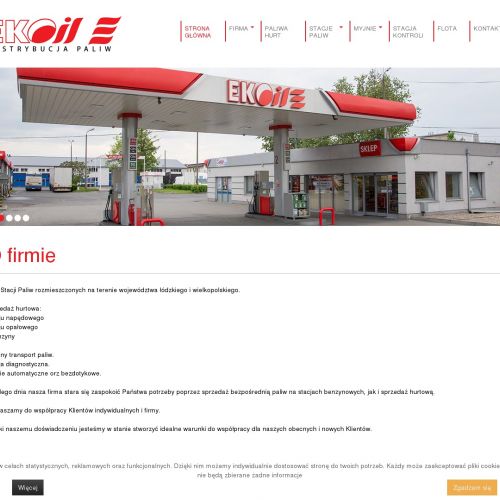 Stacja paliw czajków - Wieluń