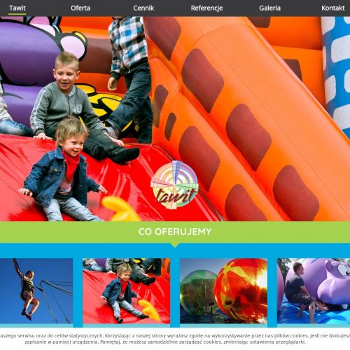 Gliwice - zamki dmuchane wynajem