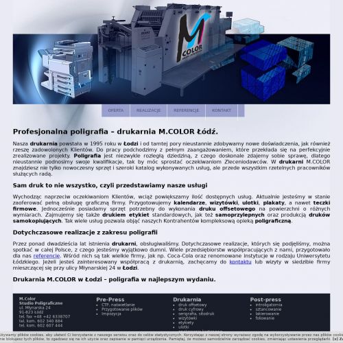 Łódź - druk książki