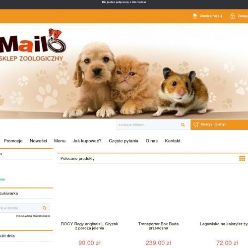 Sklep zoologiczny online