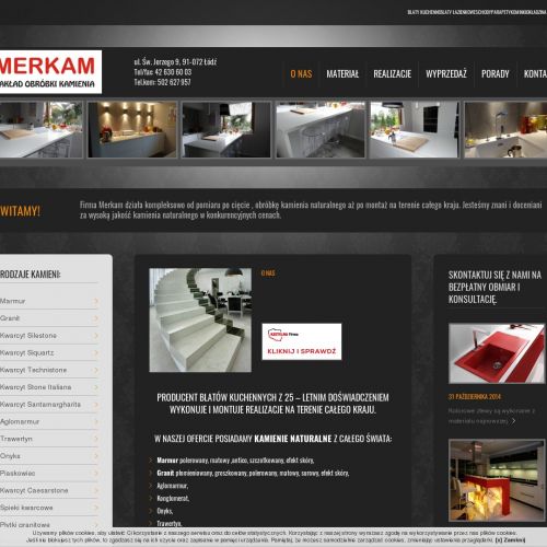 Blaty łazienkowe z granitu w Łodzi