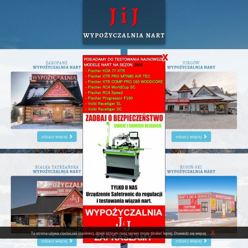 Skitury zakopane wypożyczalnia - Zakopane