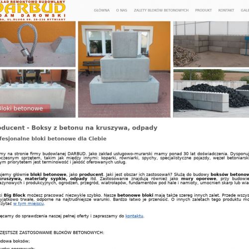 Lublin - bloki betonowe cena