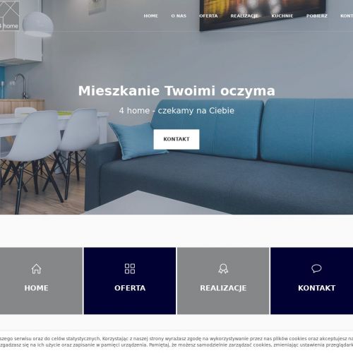 Wizualizacja wykończenia mieszkania pod klucz Warszawa