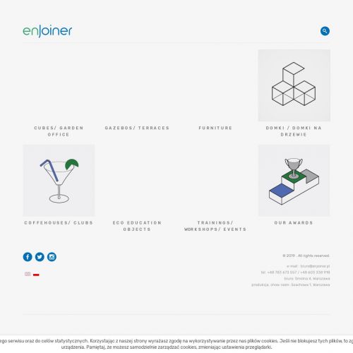 Warszawa - domki drewniane do 35m2