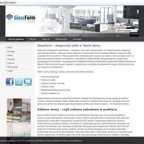 Szklane ściany - Katowice