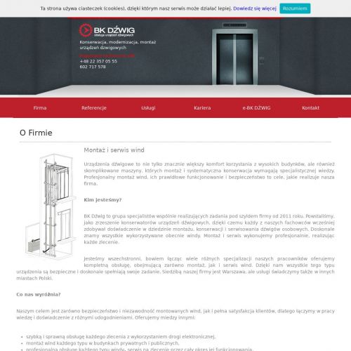 Warszawa - windy osobowe producent