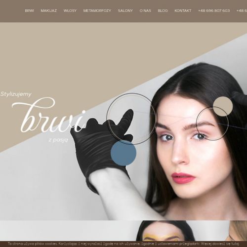 Nakładanie henny na brwi w Piasecznie