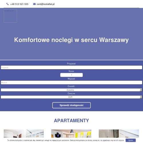Noclegi krótkoterminowe Warszawa