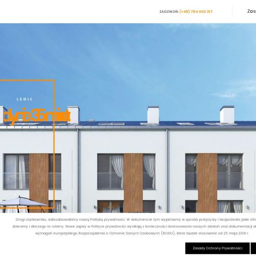 Domy w stanie deweloperskim Legionowo