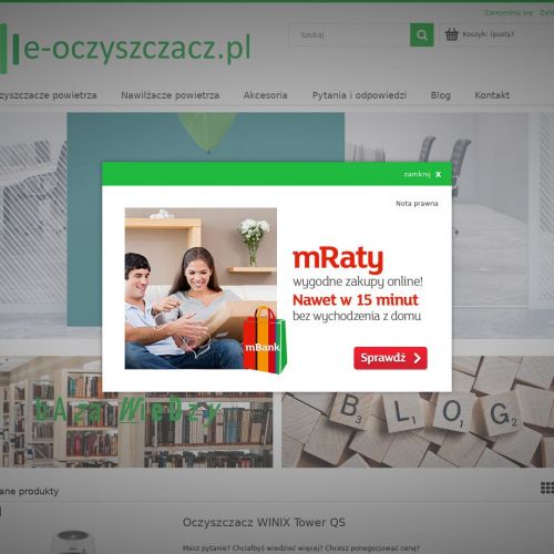 Oczyszczacz do przedszkola