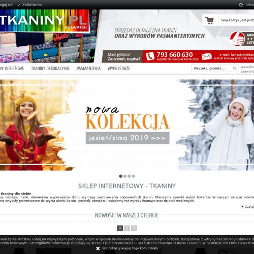 Modna tkanina na płaszcze