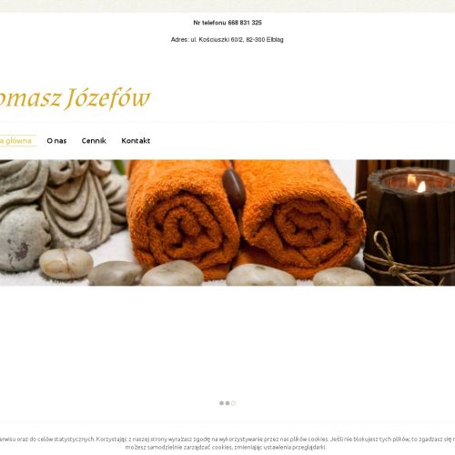 Masaż pleców - Elbląg