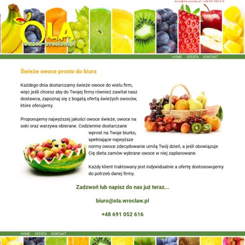 Dostawa warzyw Wrocław