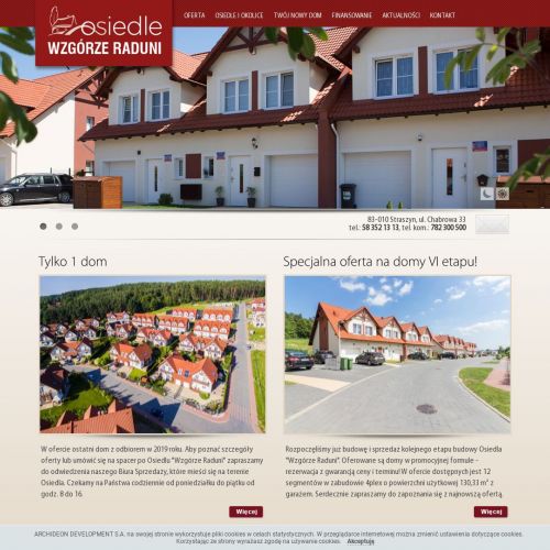 Domy na bezpiecznym osiedlu juszkowo - Sopot