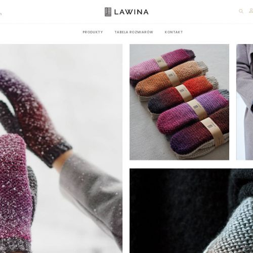 Rękawiczki z alpaki