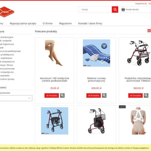 Ortezy stawu skokowego sklep