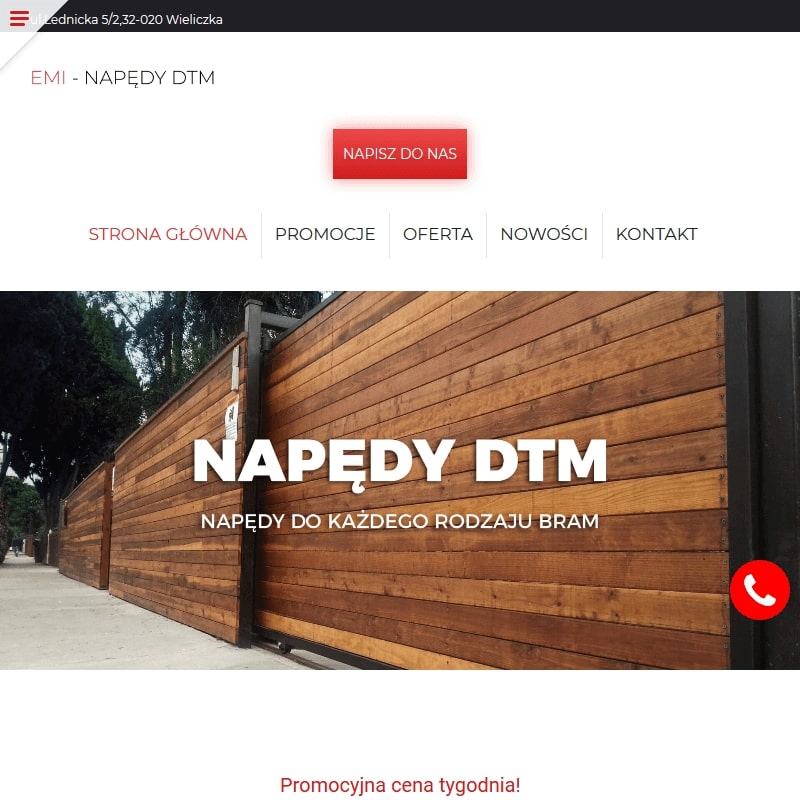 Nowy Sącz - siłownik do bramy garażowej