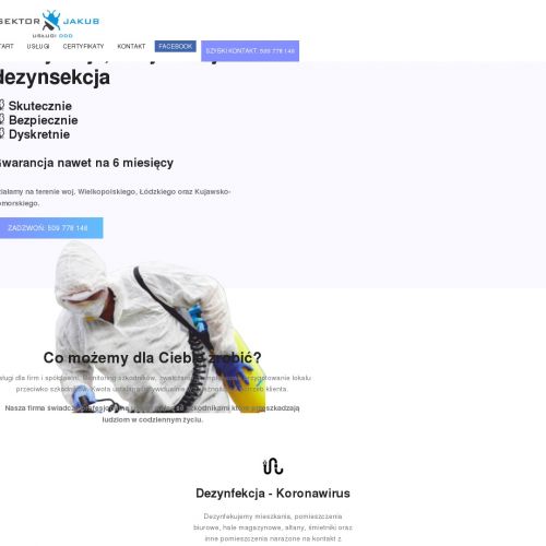 Odkażanie lokali gastronomicznych Poznań