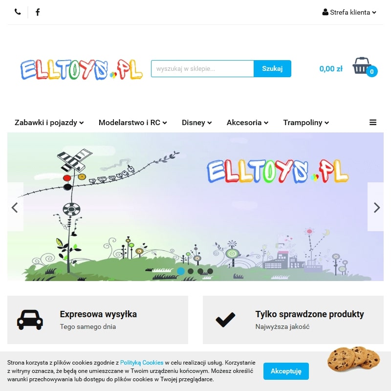 Auto na akumulator ford focus żółte