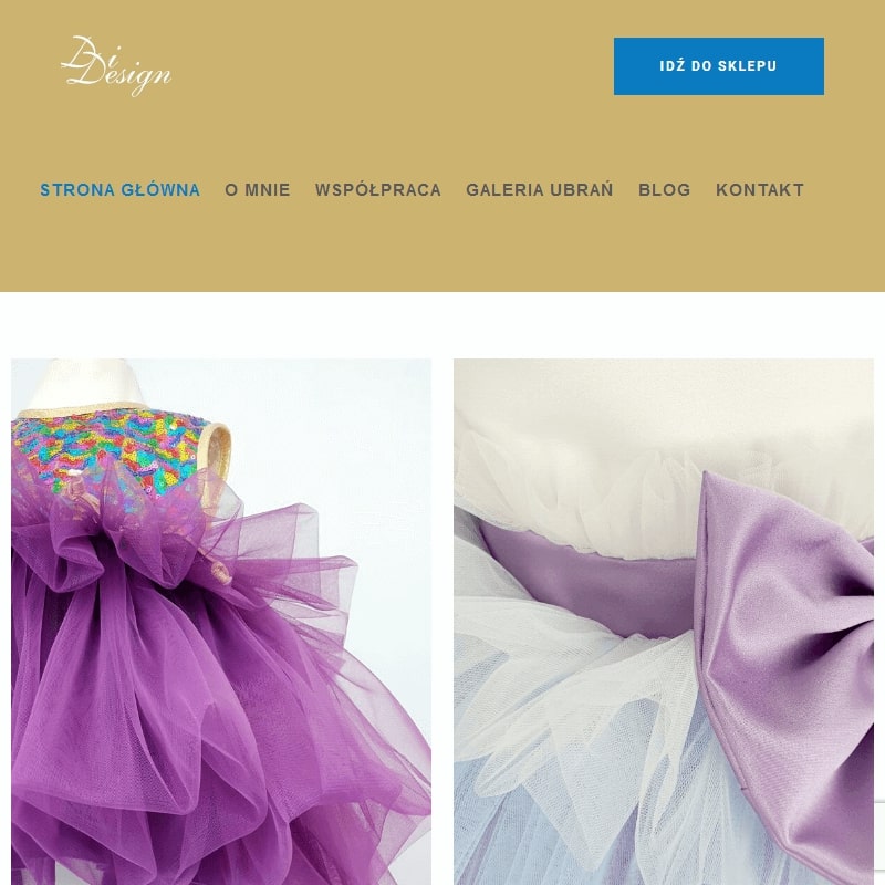 Ręcznie szyte sukienki dla dziewczynek