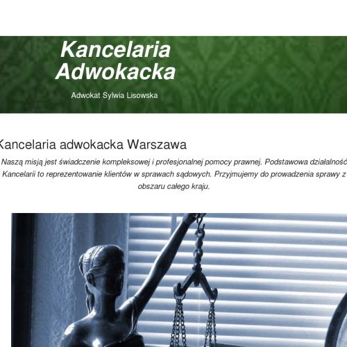 Kancelaria adwokacka warszawa wola
