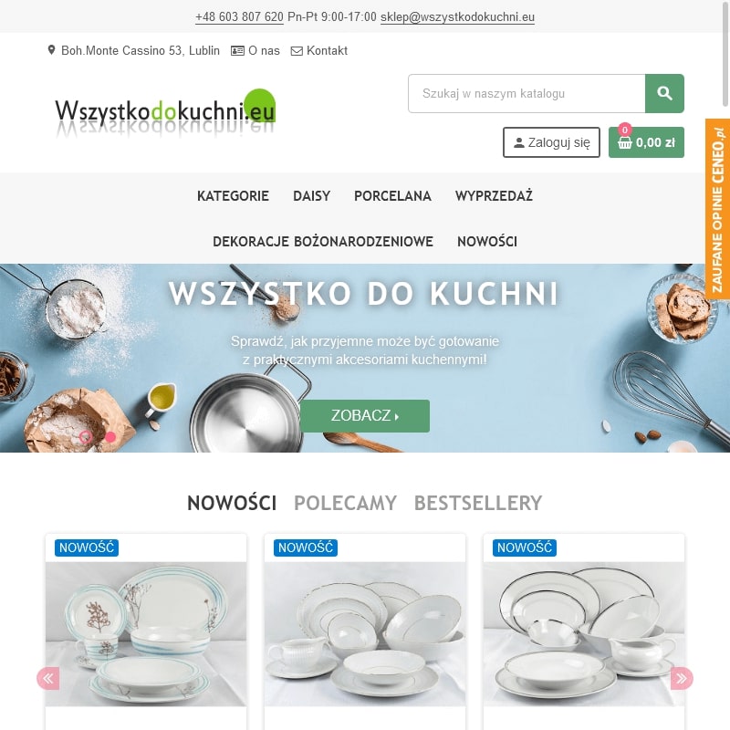 Porcelana ćmielów sklep - Krosno