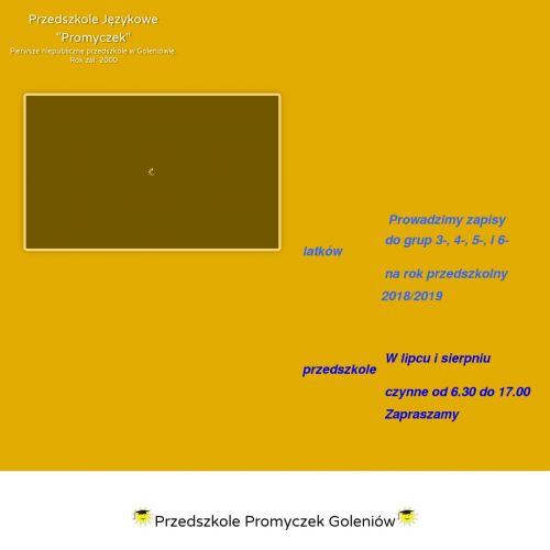 Goleniów - przedszkola w goleniowie