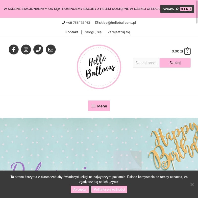 Poznań - balony urodzinowe