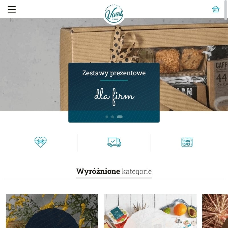 Warszawa - kosz z prezentami