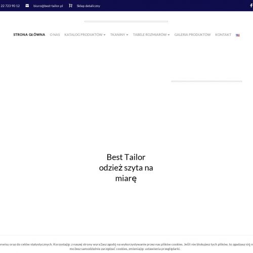 Odzież dla recepcji