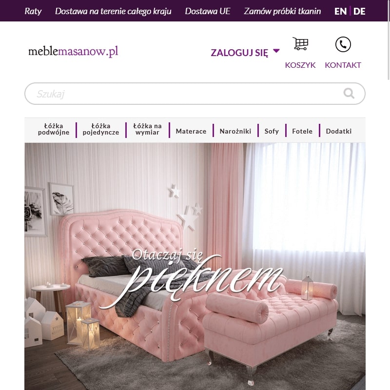 Poznań - łóżko dla wysokich 220