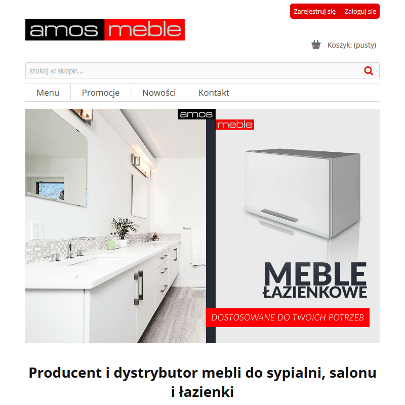 Szafka łazienkowa ostrów