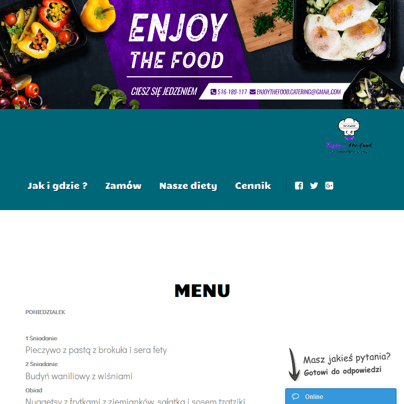 Mosina - diety pudełkowe