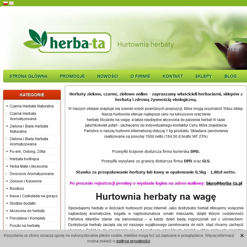 Japońska zielona herbata