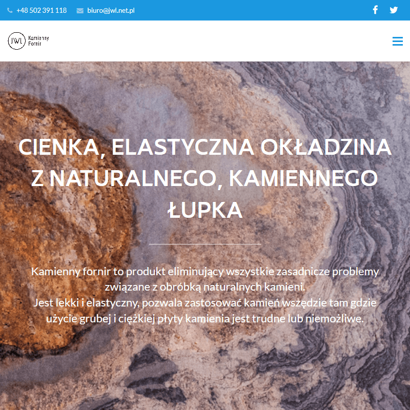 Tapeta kamień dekoracyjny