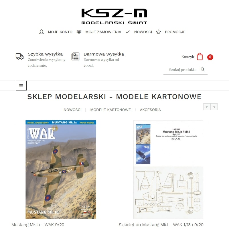 Największe modele kartonowe