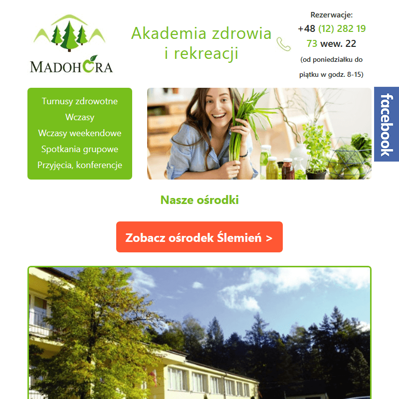 Wakacje z dietą warzywno owocową