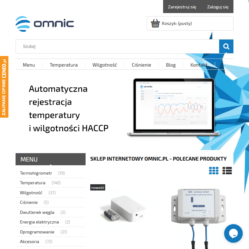 Systemy rejestrowania temperatury online