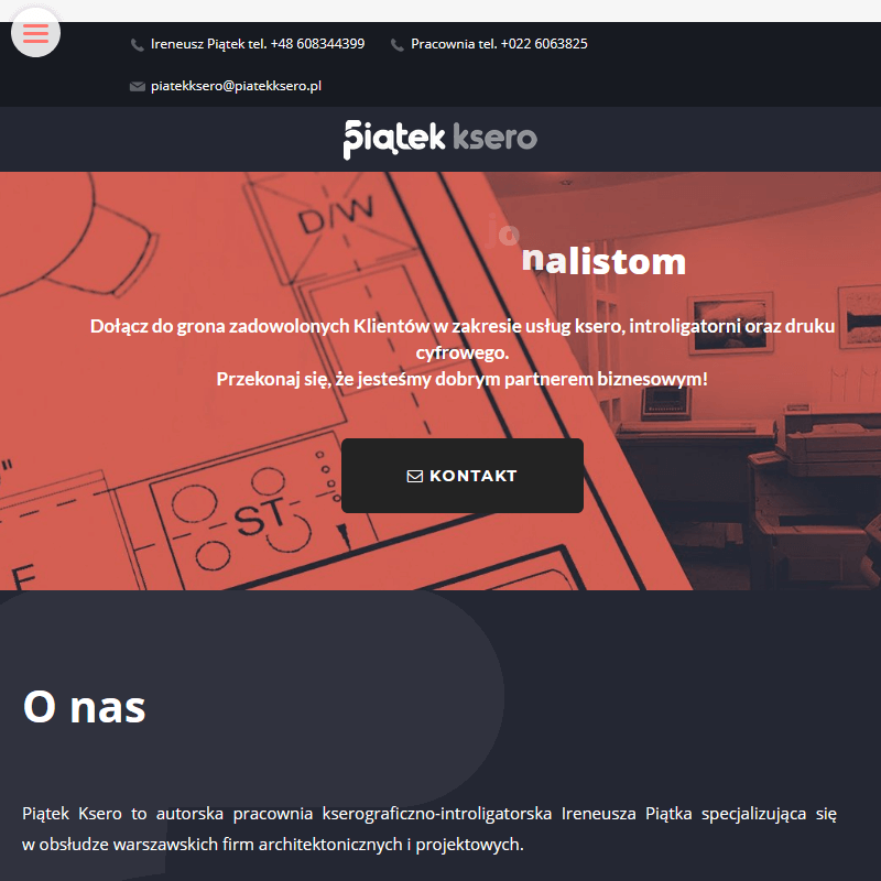 Warszawa - wydruki wielkoformatowe