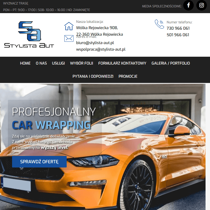 Zmiana koloru folia Radom