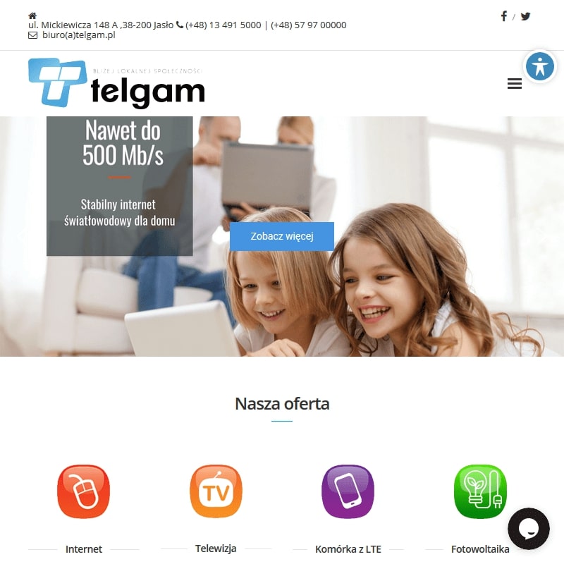 Superszybki internet światłowodowy w Jaśle