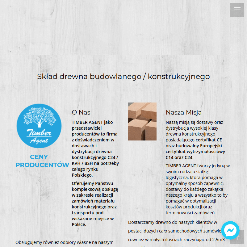 Hurtownik drewna budowlanego