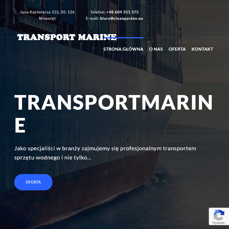 Żaglówka przewóz w Warszawie