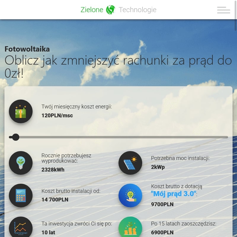 Koszt fotowoltaiki 10kw w Zielonej Górze